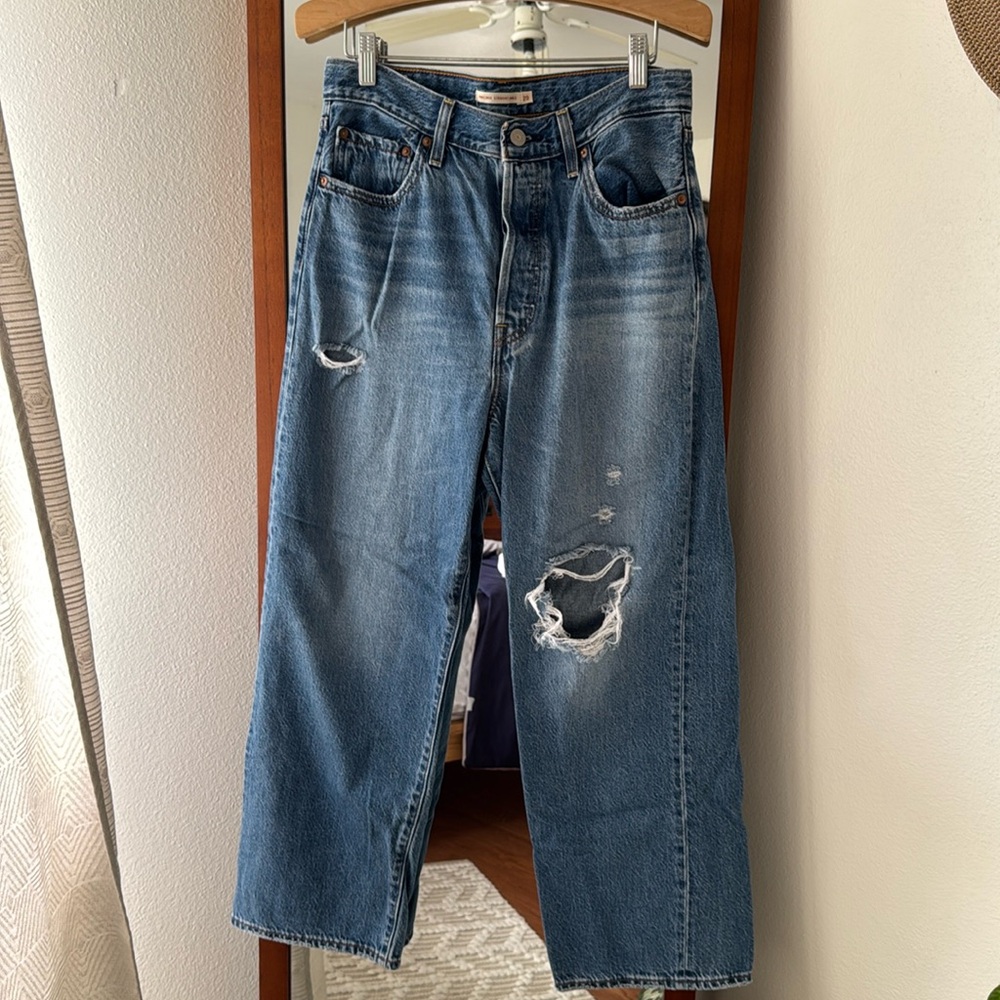 Levi’s Ribcage Ankle straight jeans